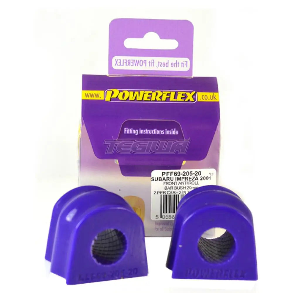 Powerflex Road Series Front Anti Roll Bar Bush 20Mm Subaru Impreza Turbo Inc Wrx Sti Gd Gg 00-07