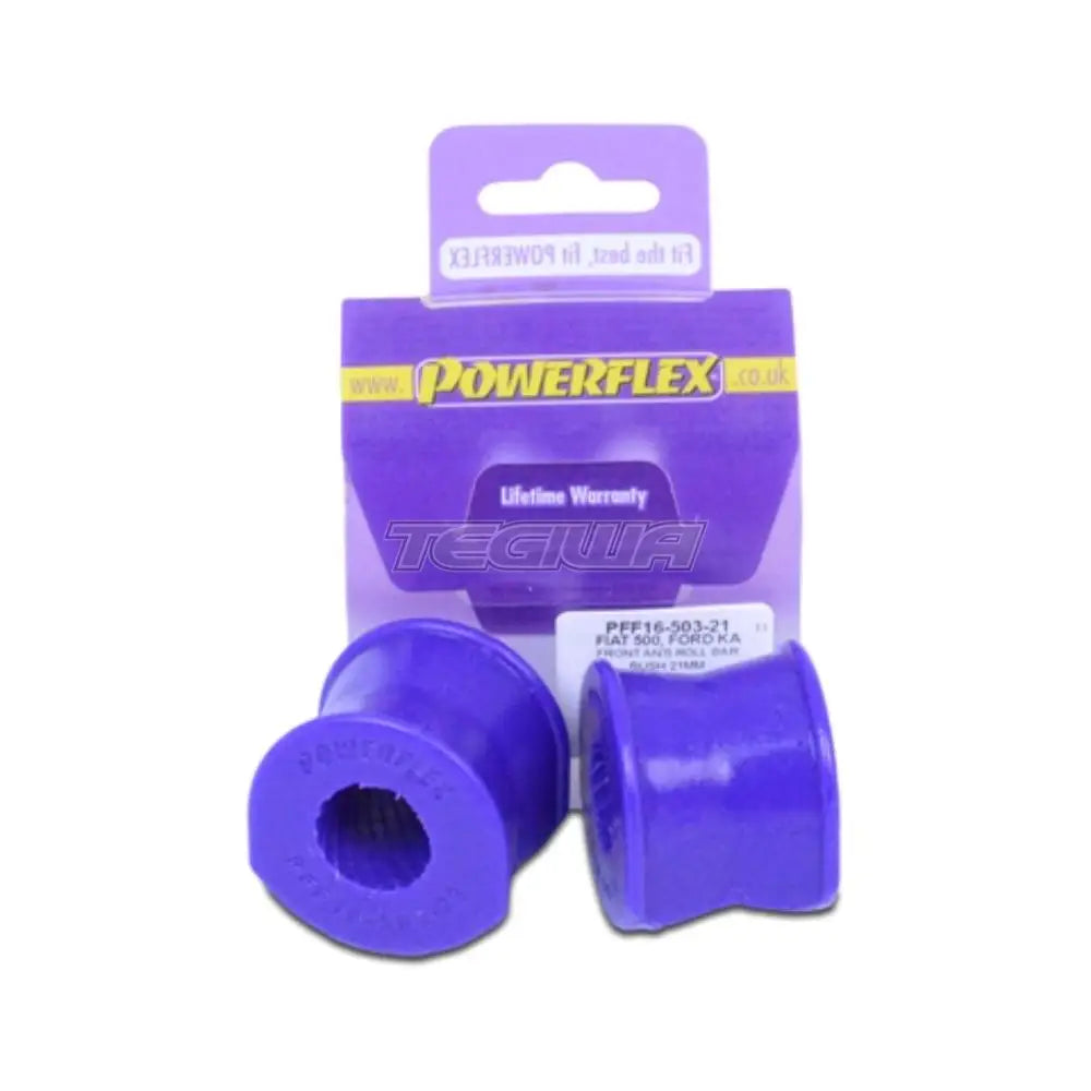 Powerflex Road Series Front Anti Roll Bar Bush 21Mm Fiat 500 Abarth 595 695 07 + Bushes