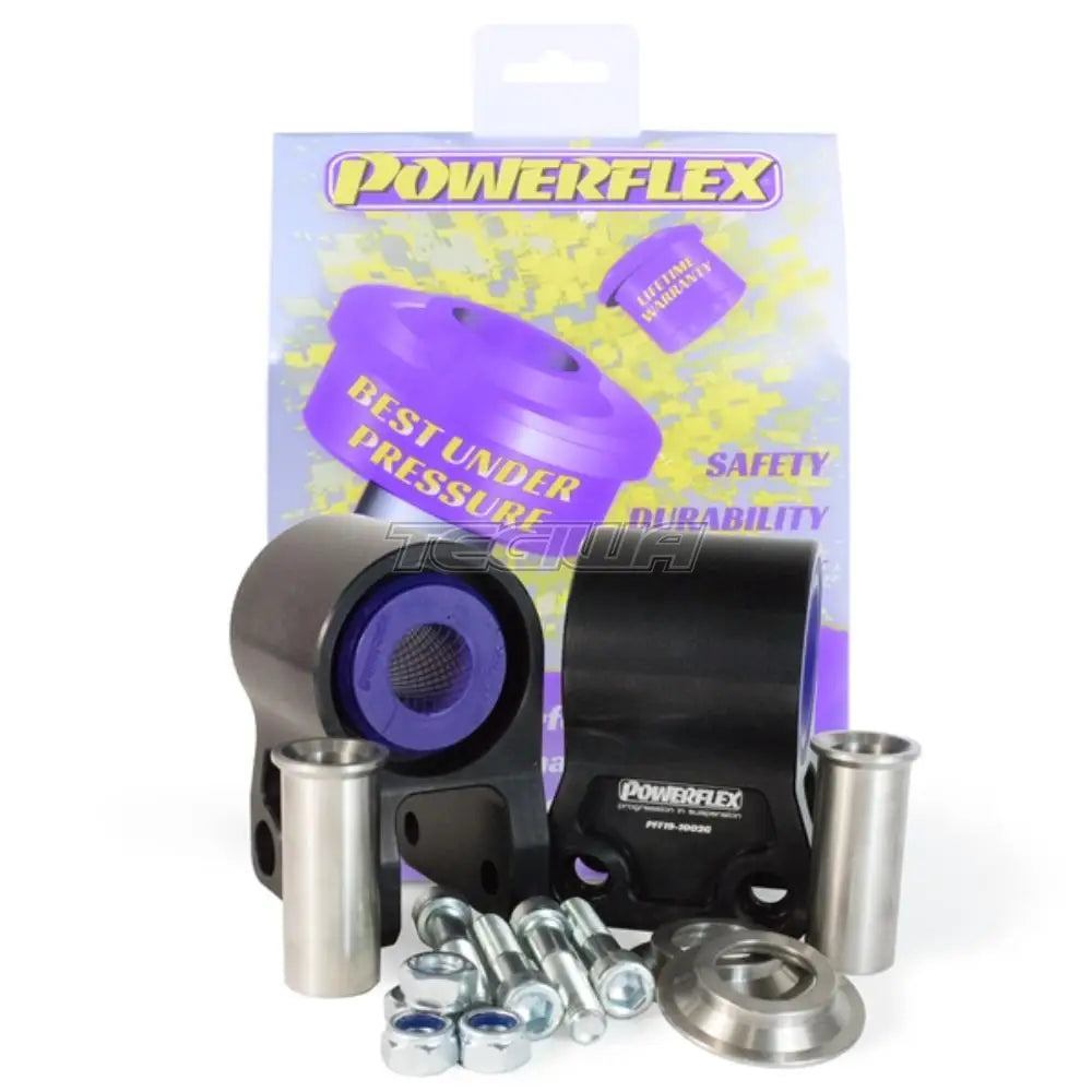 Powerflex Road Series Front Wishbone Rear Bush Anti-Lift Inc Caster Offset Ford Focus Mk2 St Rs