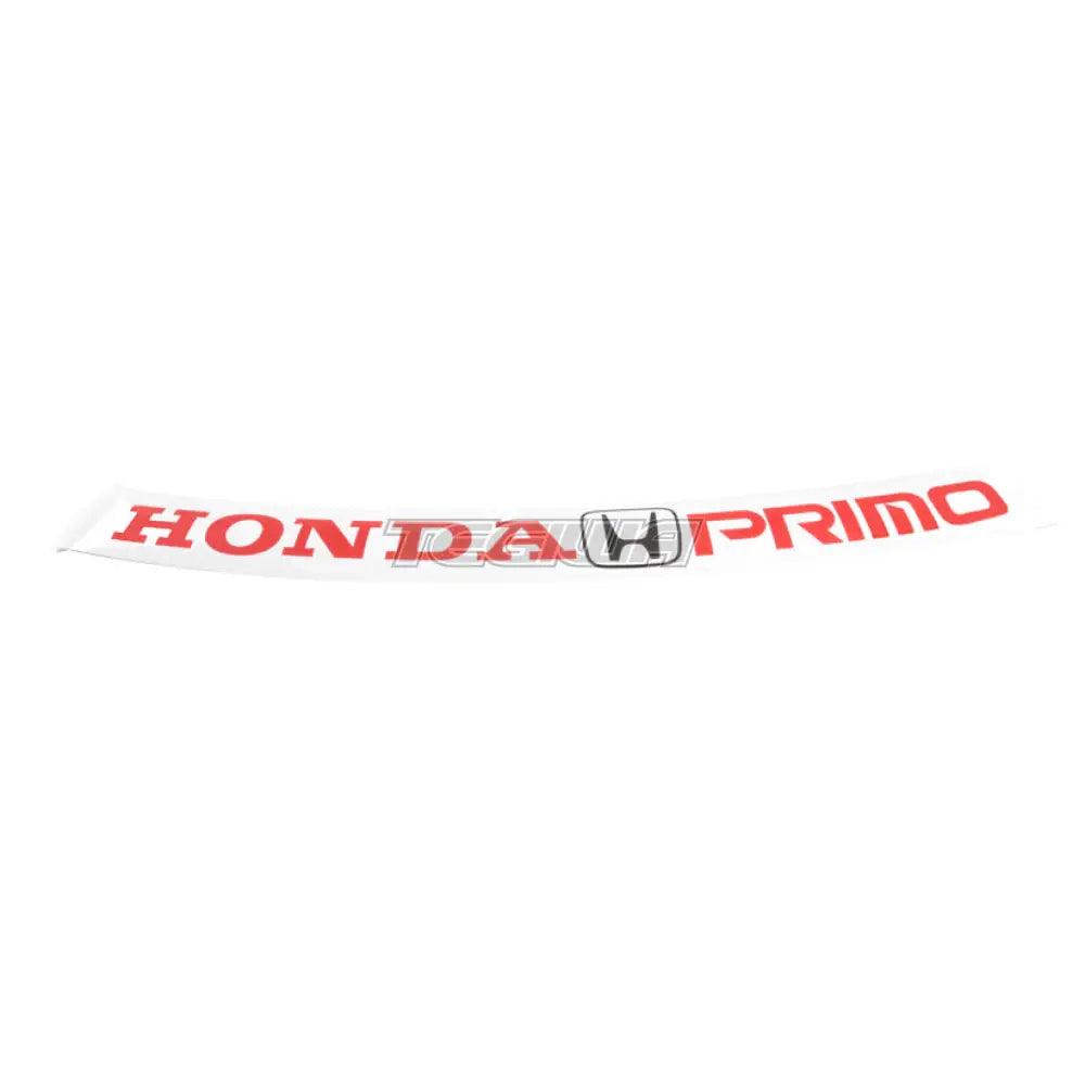 Primo Windshield Banner For Honda Integra Dc5 01-06 - Clearance Decals & Stickers