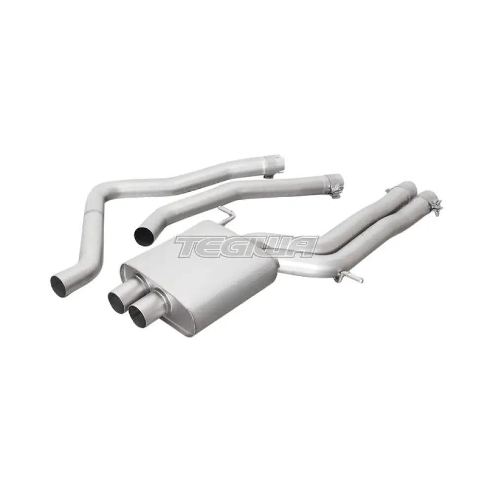 Remus Non-Resonated Axle Back System Left/Right Audi Rs6 C7 Avant 4.0 V8 13 + Exhaust Systems