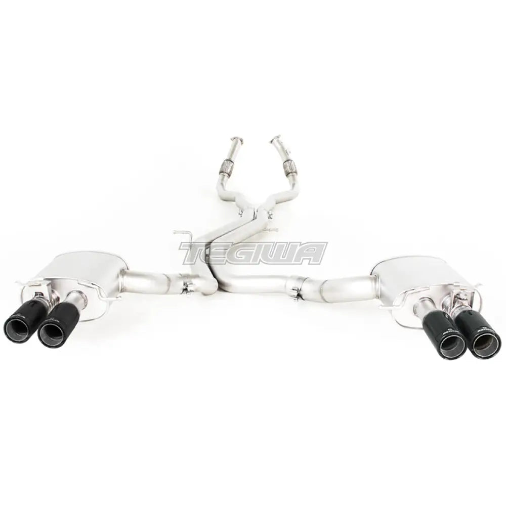 Remus Non-Resonated Cat Back System Left/Right Audi Rs4 B9 Avant 2.9 V6 Biturbo 17 + Exhaust Systems