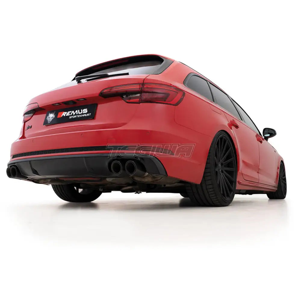 Remus Non-Resonated Cat Back System Left/Right Audi S4 B9 Avant 3.0 Tfsi 16 + Exhaust Systems