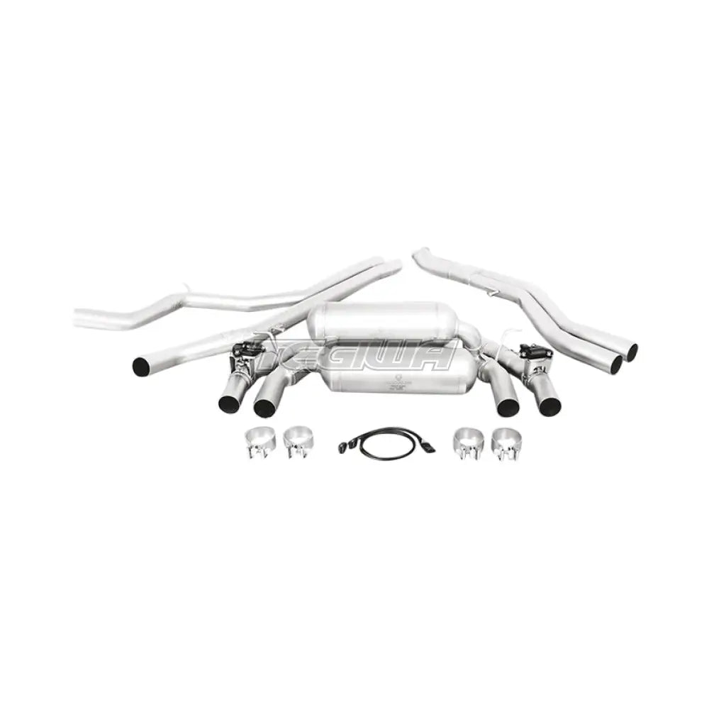 Remus Non-Resonated Cat Back System Left/Right With Sound Controller Bmw M2 F87 16 + Exhaust Systems