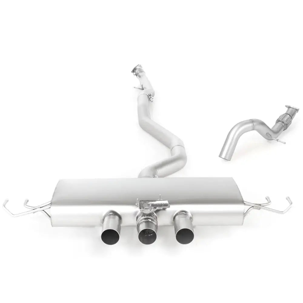 Remus Non-Resonated Downpipe Back System Left/Right With Sound Controller Honda Civic Fk8 2.0