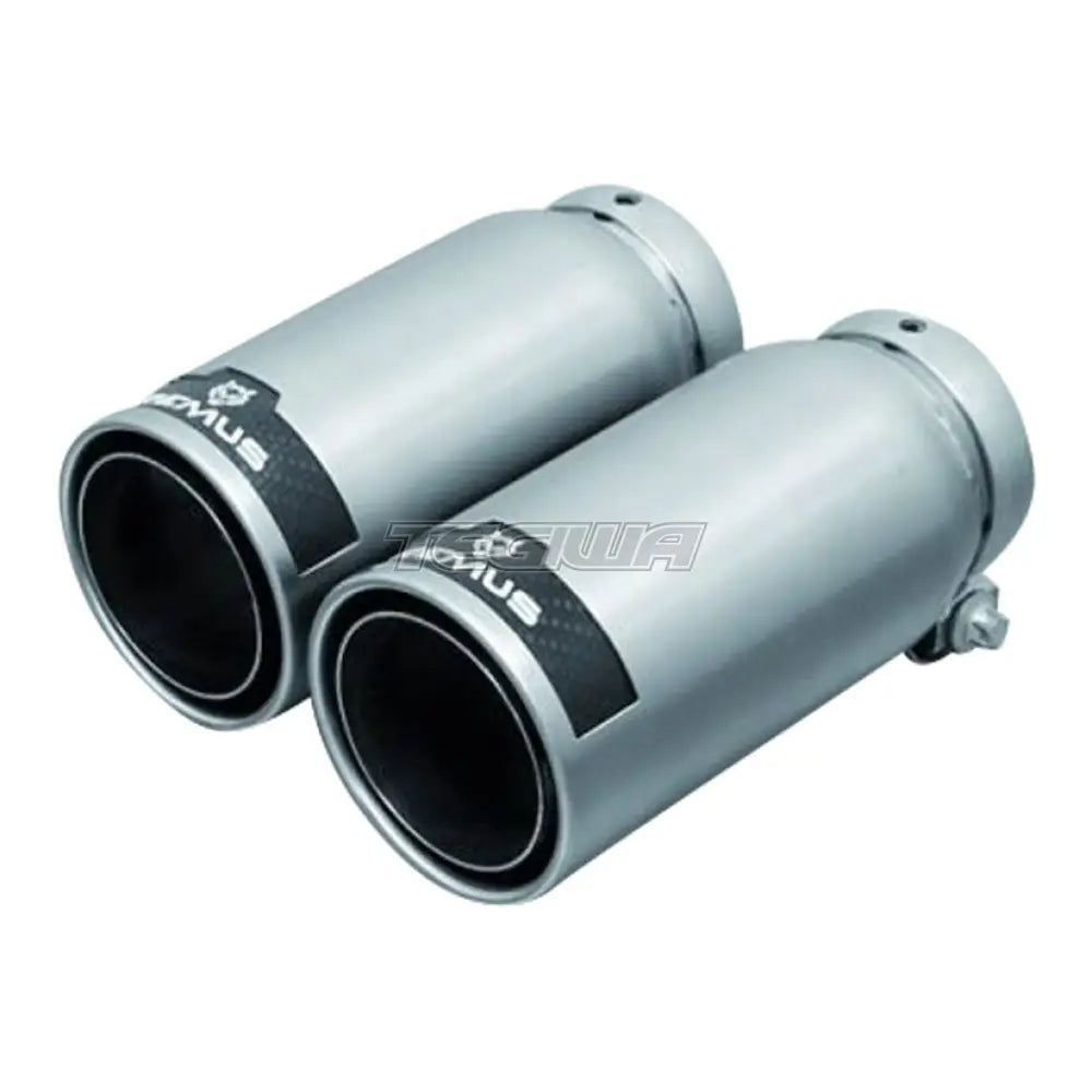 Remus Non-Resonated Rear Silencer Left/Right Volkswagen Golf Mk7 Hatchback 1.2 Tsi 12-16 4 Tail