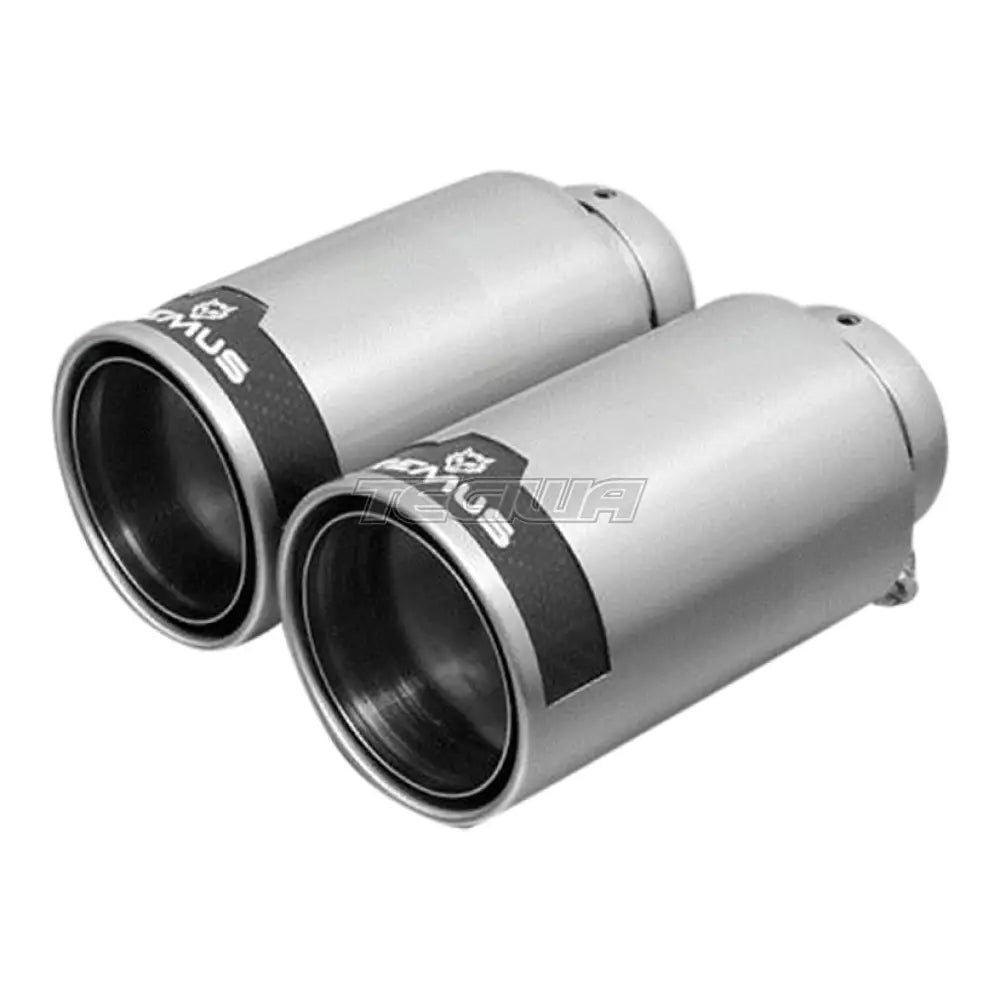 Remus Non-Resonated Rear Silencer Left/Right Volkswagen Golf Mk7 Hatchback 2.0 Gti 13-16 2 Tail