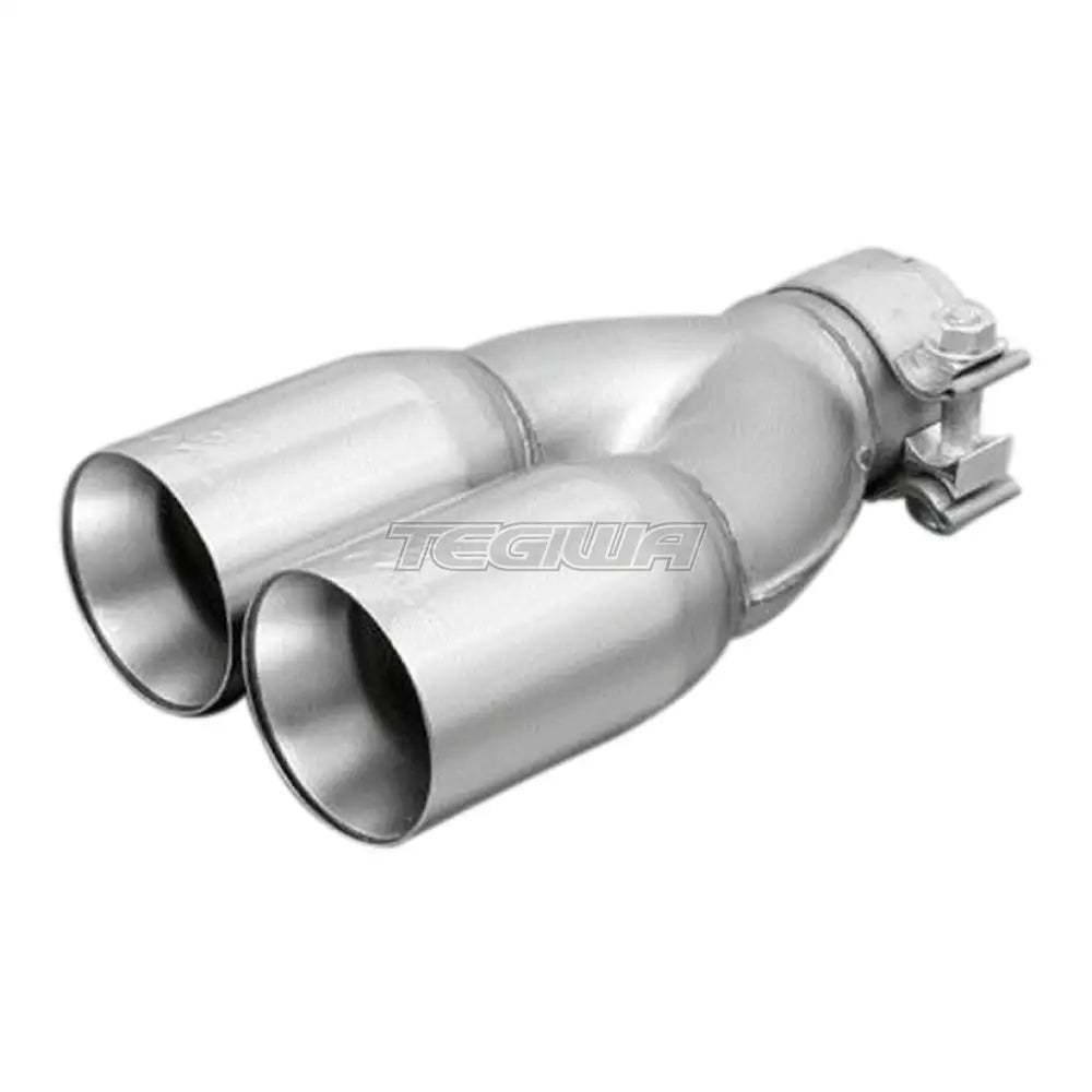 Remus Rear Silencer Left Audi A3 8L 1.6 96-03 2 Tail Pipes 76Mm Straight Cut Chromed Exhaust Systems