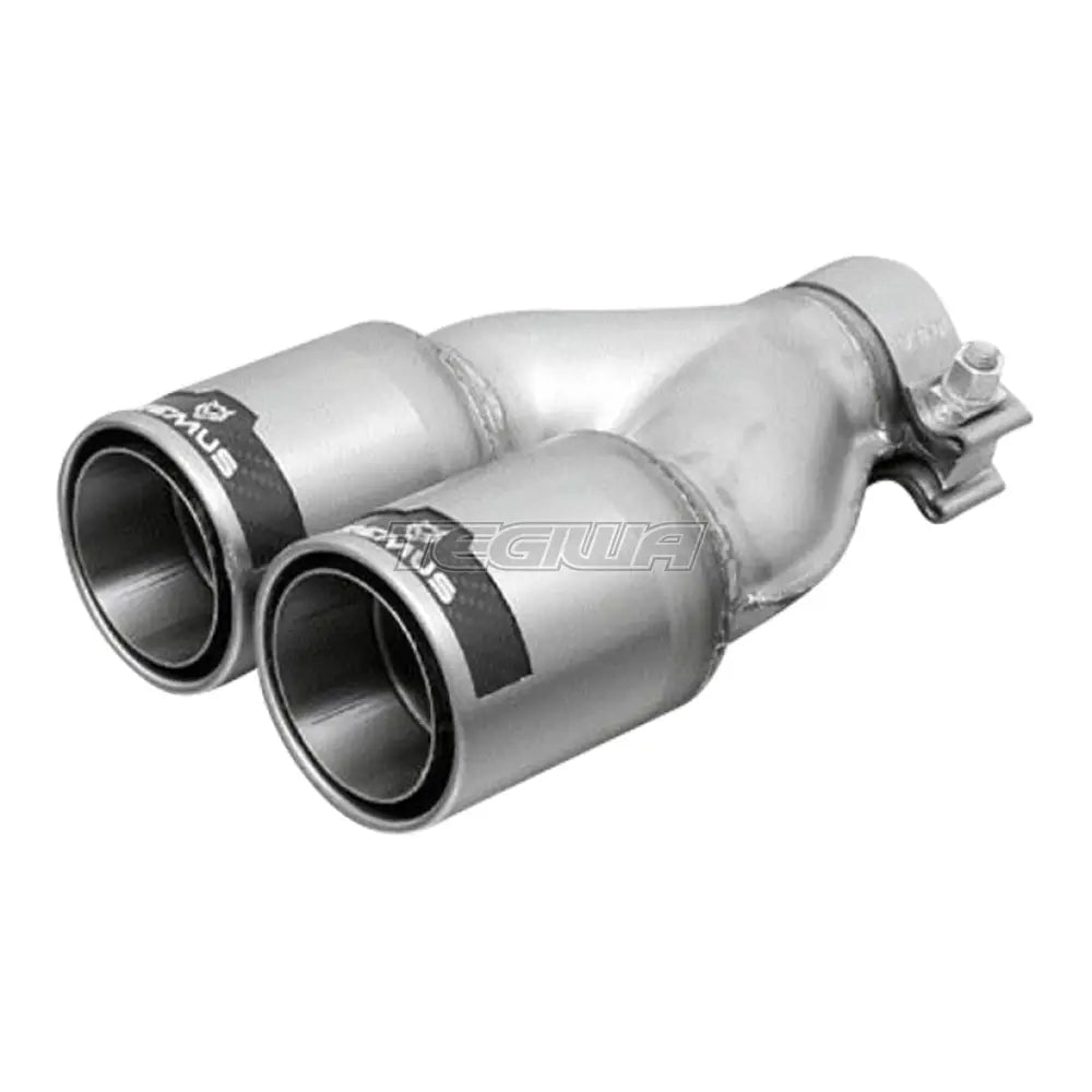 Remus Rear Silencer Left Audi A3 8L 1.6 96-03 2 Tail Pipes 84Mm Straight Carbon Insert Exhaust