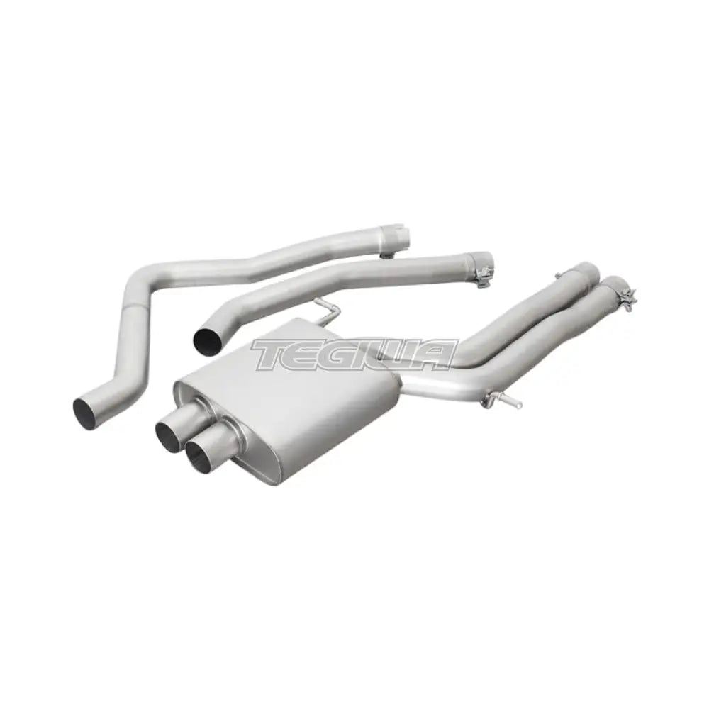 Remus Resonated Cat Back System Left/Right Audi Rs7 Type 4G 4.0 V8 13 + Exhaust Systems