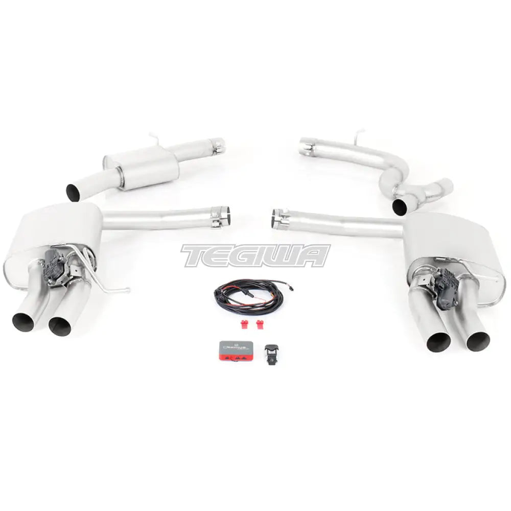 Remus Resonated Cat Back System Left/Right Volkswagen Golf Mk7 Estate 2.0 R 16 + Exhaust Systems