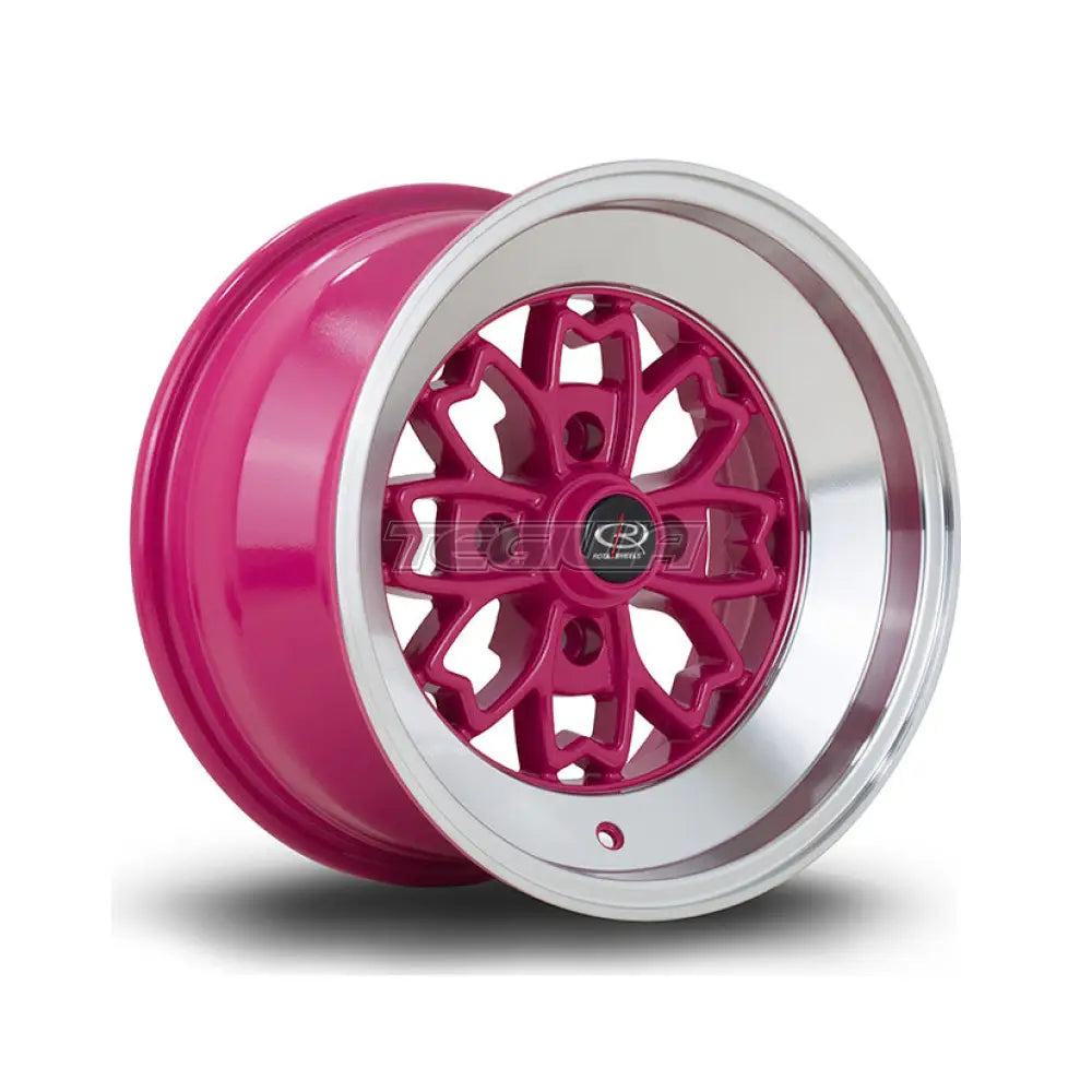 Rota Aleica Alloy Wheel Pink Polished Lip