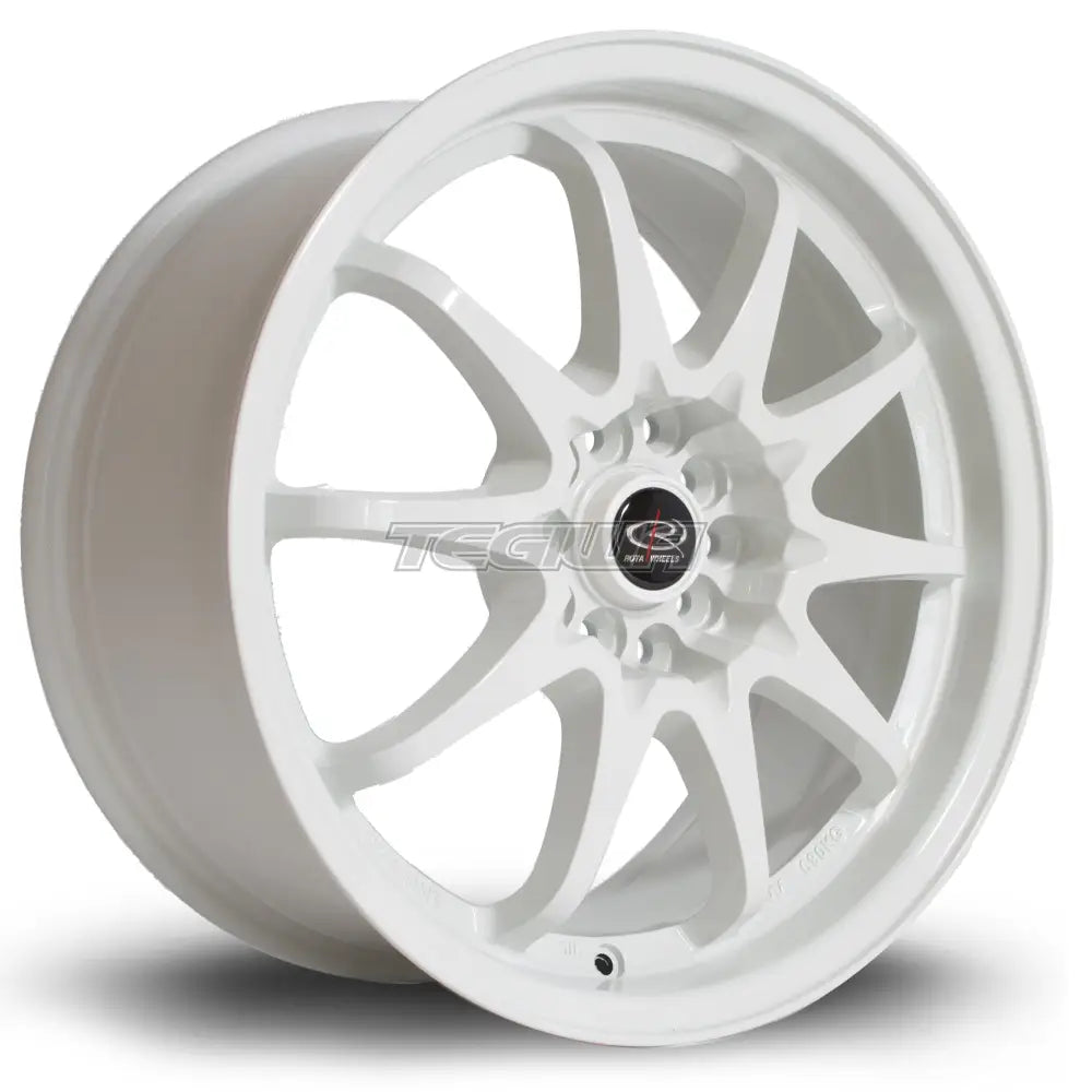 Rota Fight Alloy Wheel 17X8 Et44 5X100~5X114 White 73Mm Cb - Clearance Wheels