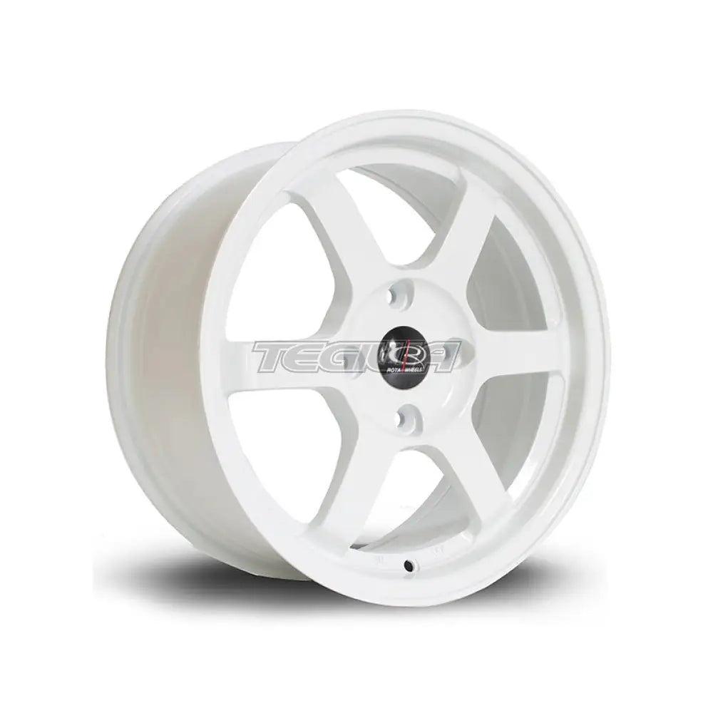 Rota Grid Alloy Wheel White