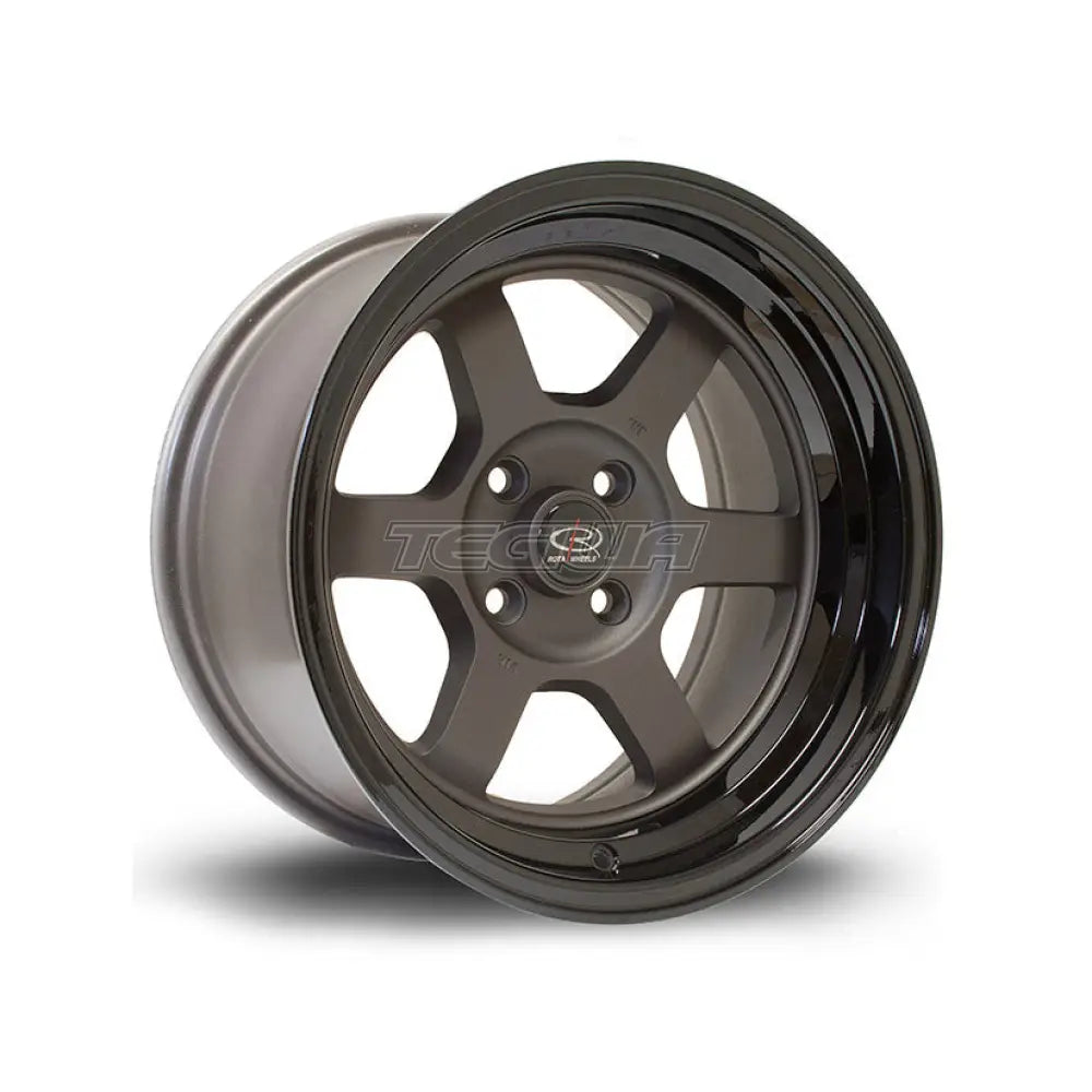 Rota Grid-V Alloy Wheel Flat Gunmetal Black Lip