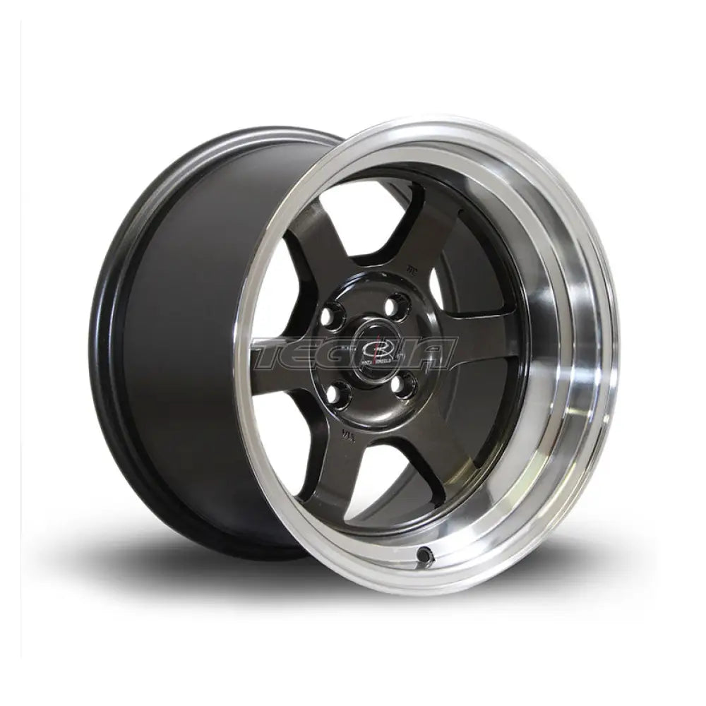 Rota Grid-V Alloy Wheel Gunmetal Polished Lip