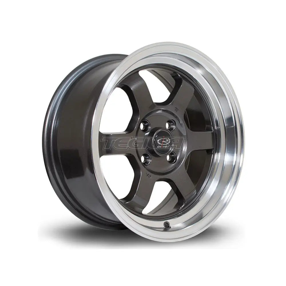 Rota Grid-V Alloy Wheel Gunmetal Polished Lip