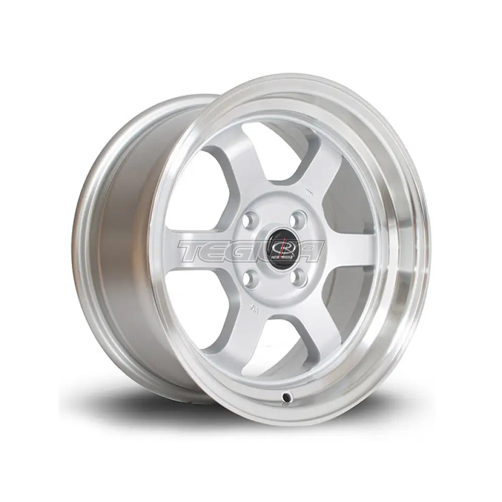 Rota Grid-V Alloy Wheel Silver Polished Lip