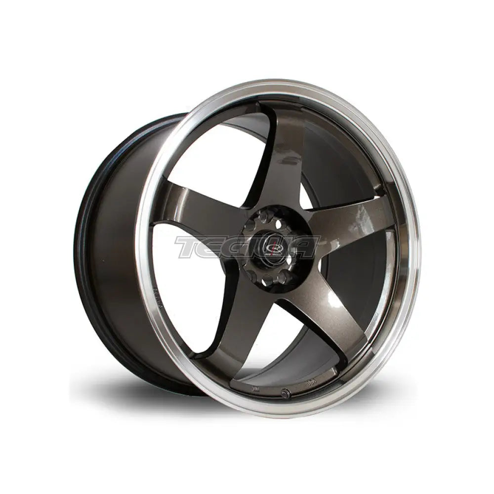 Rota GTR Alloy Wheel Gunmetal Polished Lip