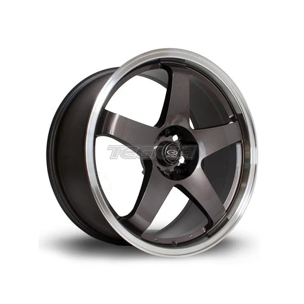 Rota GTR Alloy Wheel Gunmetal Polished Lip