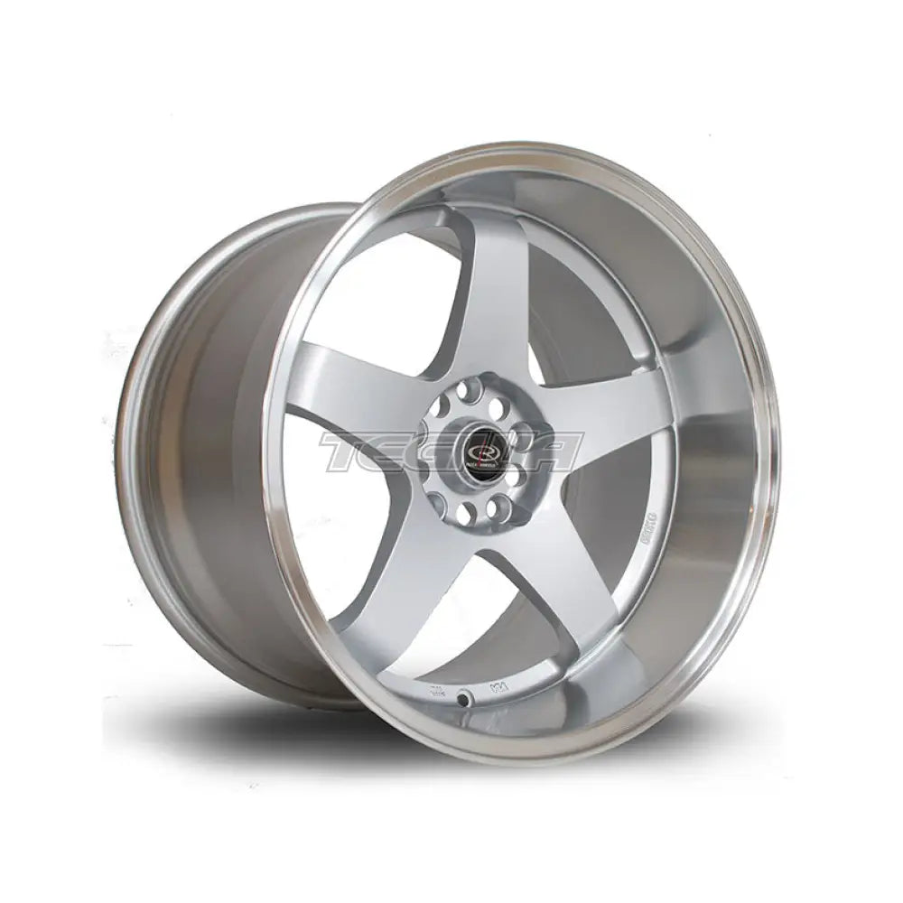 Rota GTR-D Alloy Wheel Silver Polished Lip