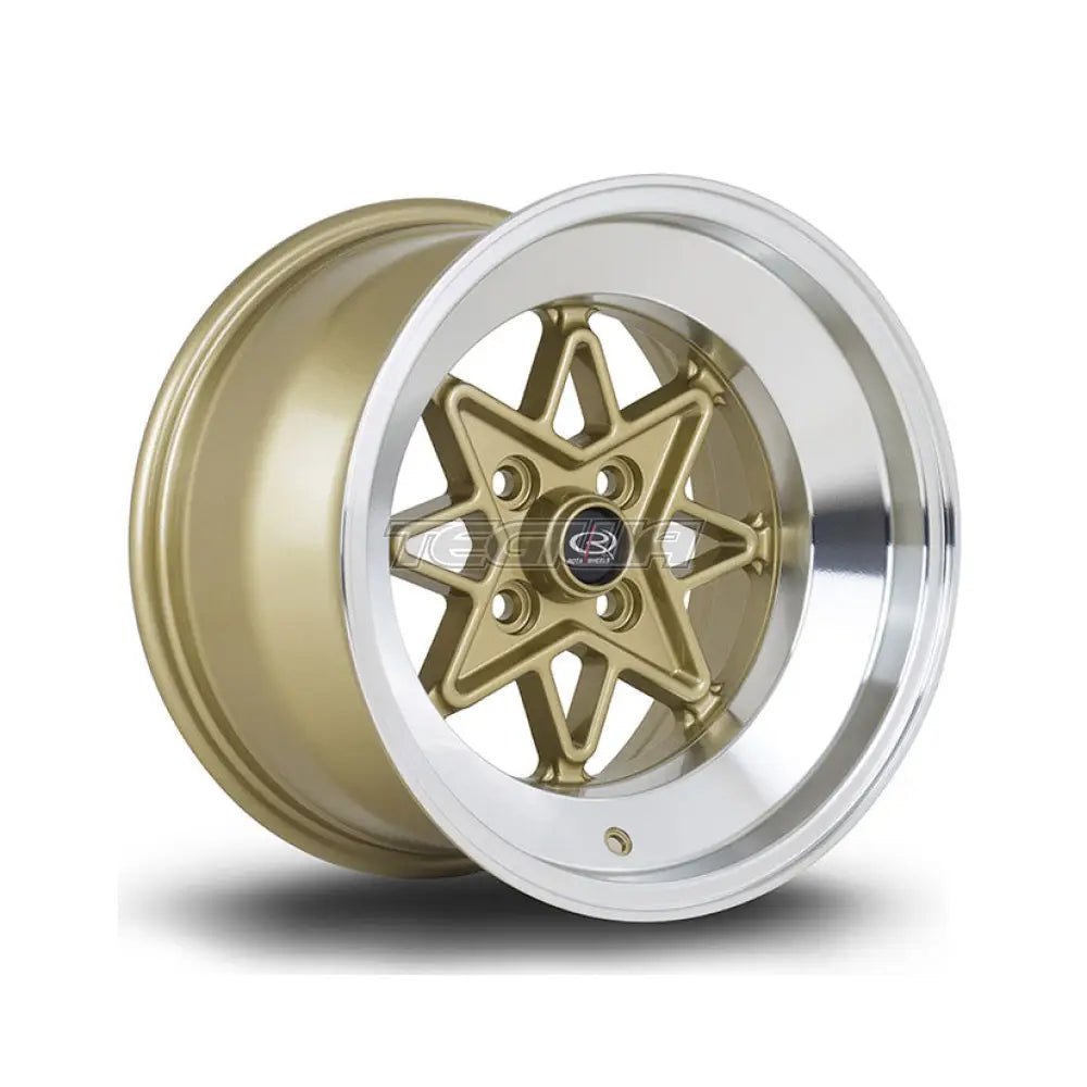 Rota Hachi Alloy Wheel Gold Polished Lip