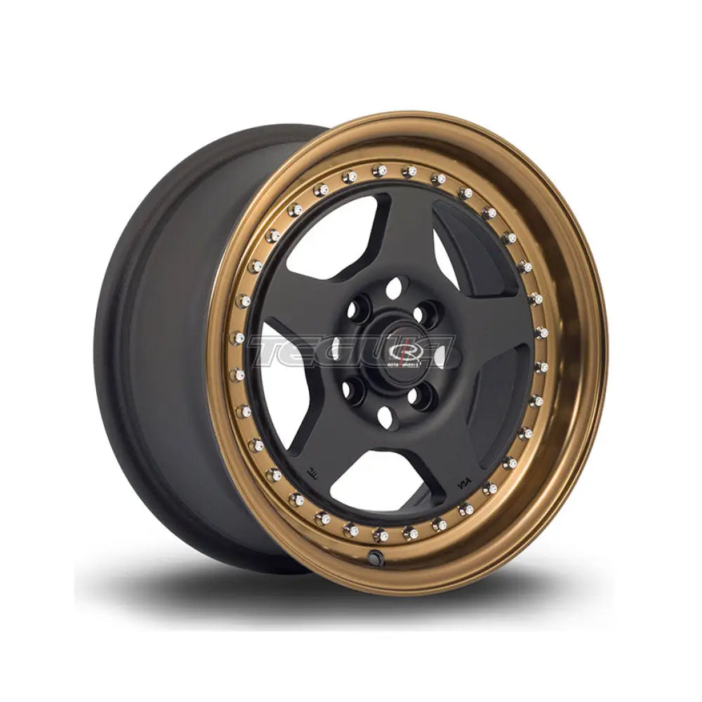 Rota Kyusha Alloy Wheel Flat Black Bronze Lip