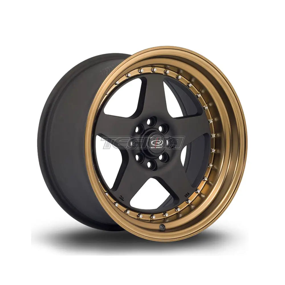 Rota Kyusha Alloy Wheel Flat Black Bronze Lip