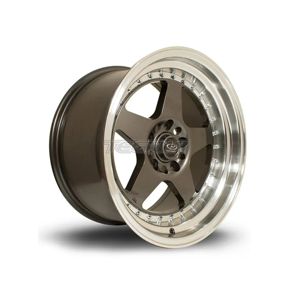 Rota Kyusha Alloy Wheel Gunmetal Polished Lip