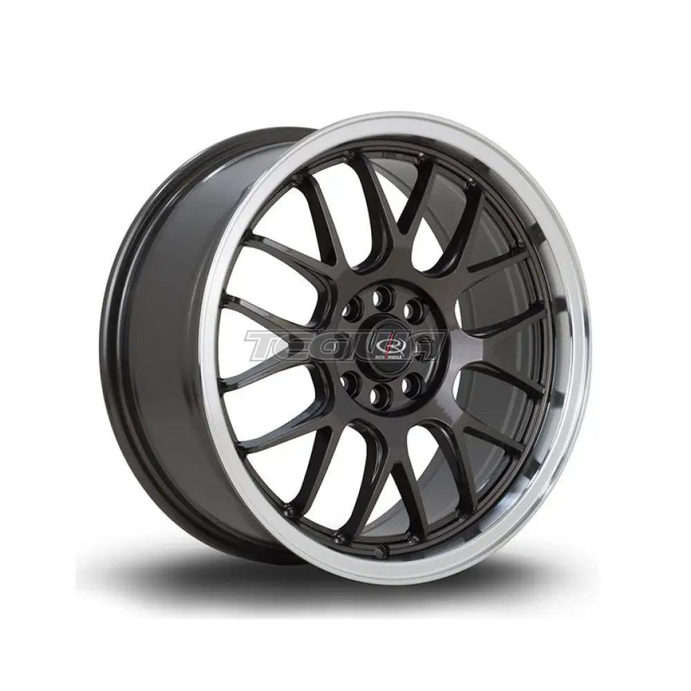 Rota MXR Alloy Wheel Gunmetal Polished Lip