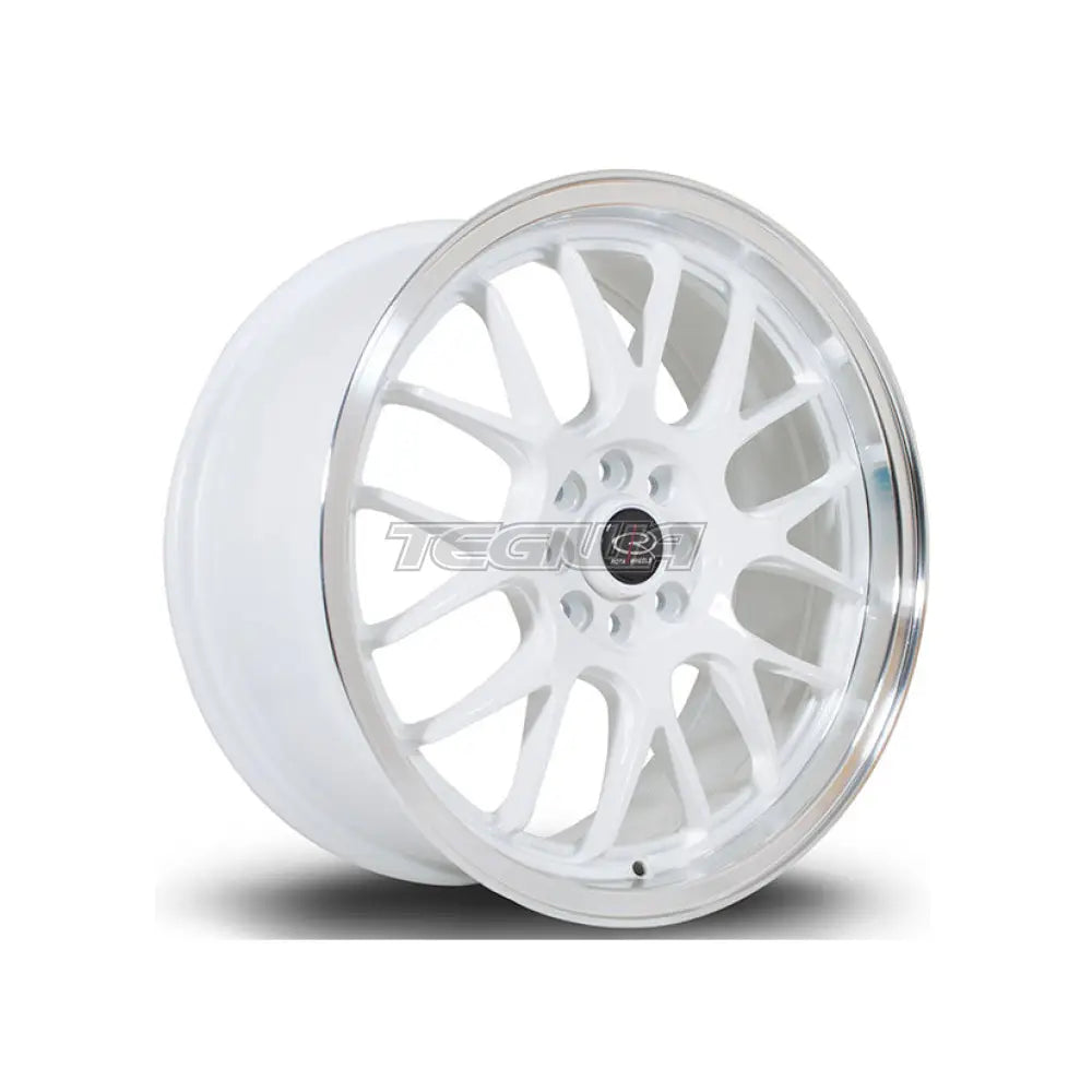 Rota MXR Alloy Wheel White Polished Lip