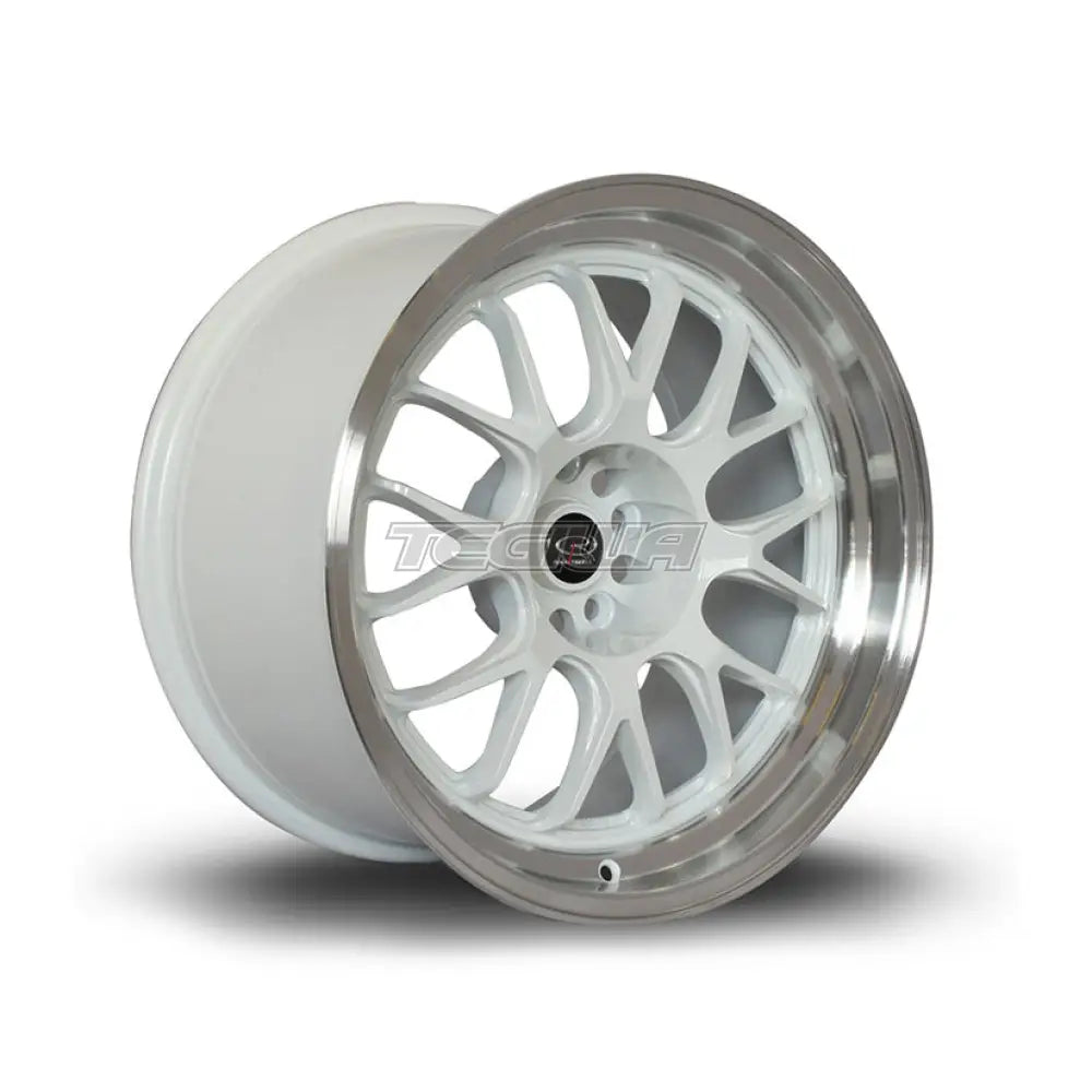 Rota MXR Alloy Wheel White Polished Lip