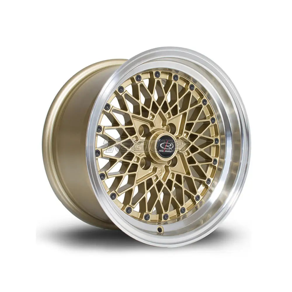 Rota OSMesh Alloy Wheel Gold Polished Lip