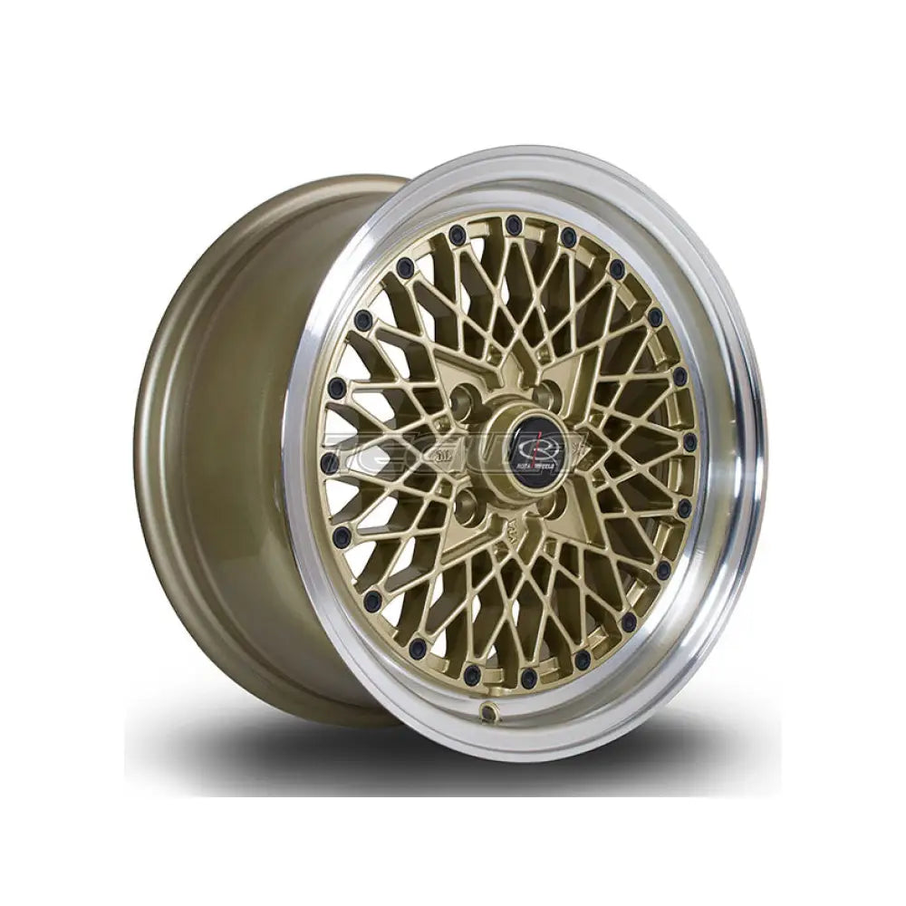 Rota OSMesh Alloy Wheel Gold Polished Lip