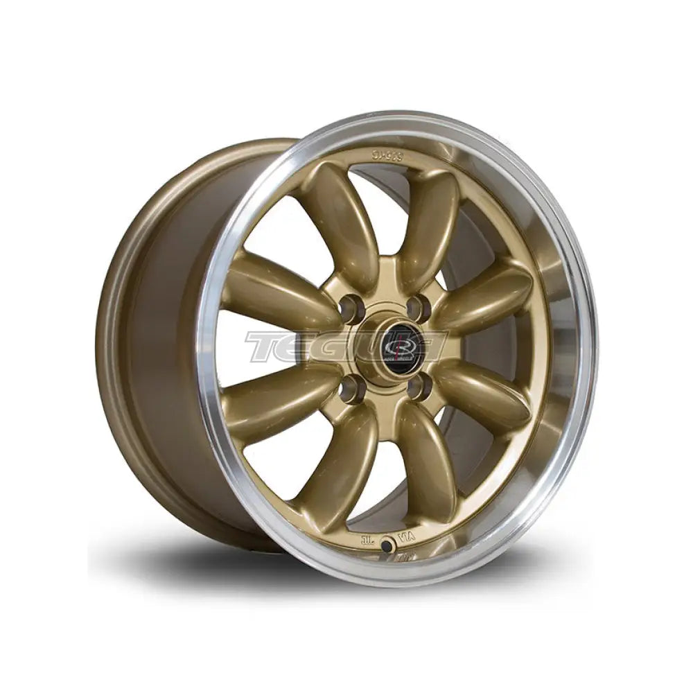 Rota RB Alloy Wheel Gold Polished Lip