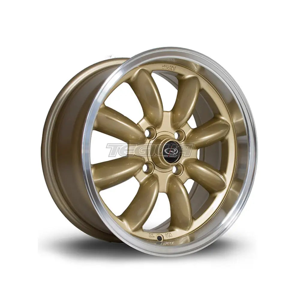 Rota RB Alloy Wheel Gold Polished Lip