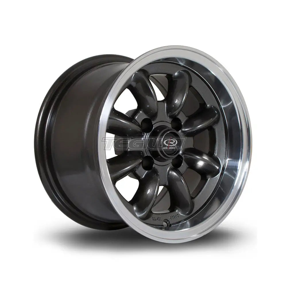 Rota RB Alloy Wheel Gunmetal Polished Lip