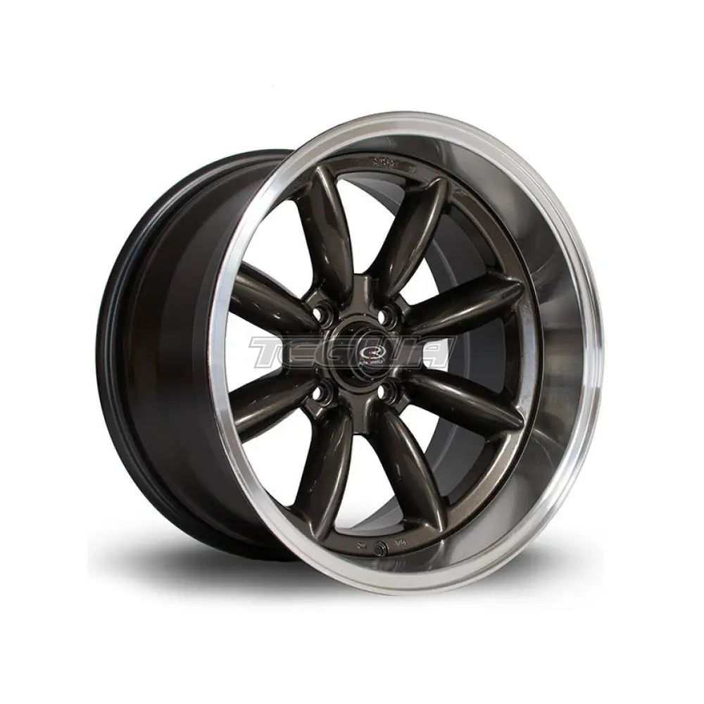 Rota RBX Alloy Wheel Gunmetal Polished Lip