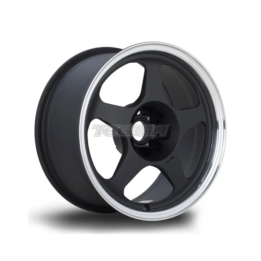 Rota Slip S1 Alloy Wheel Flat Black Polished Lip