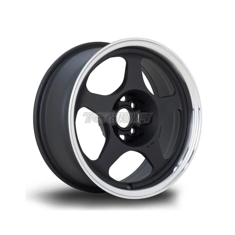 Rota Slip S1 Alloy Wheel Flat Black Polished Lip