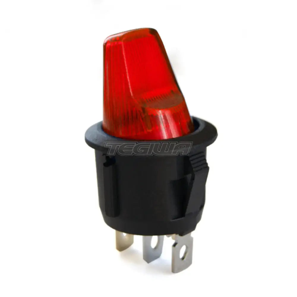 Rrs 20Mm Mini Lever-Lit Switch 12V Red Sensors And Connectors