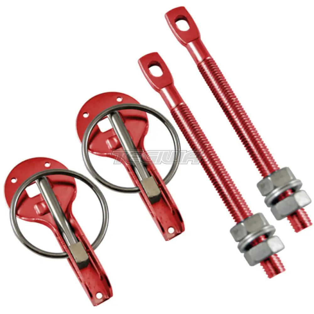 Rrs Dakar Aluminum Hood Latches - Pair Red Lights & Accessories