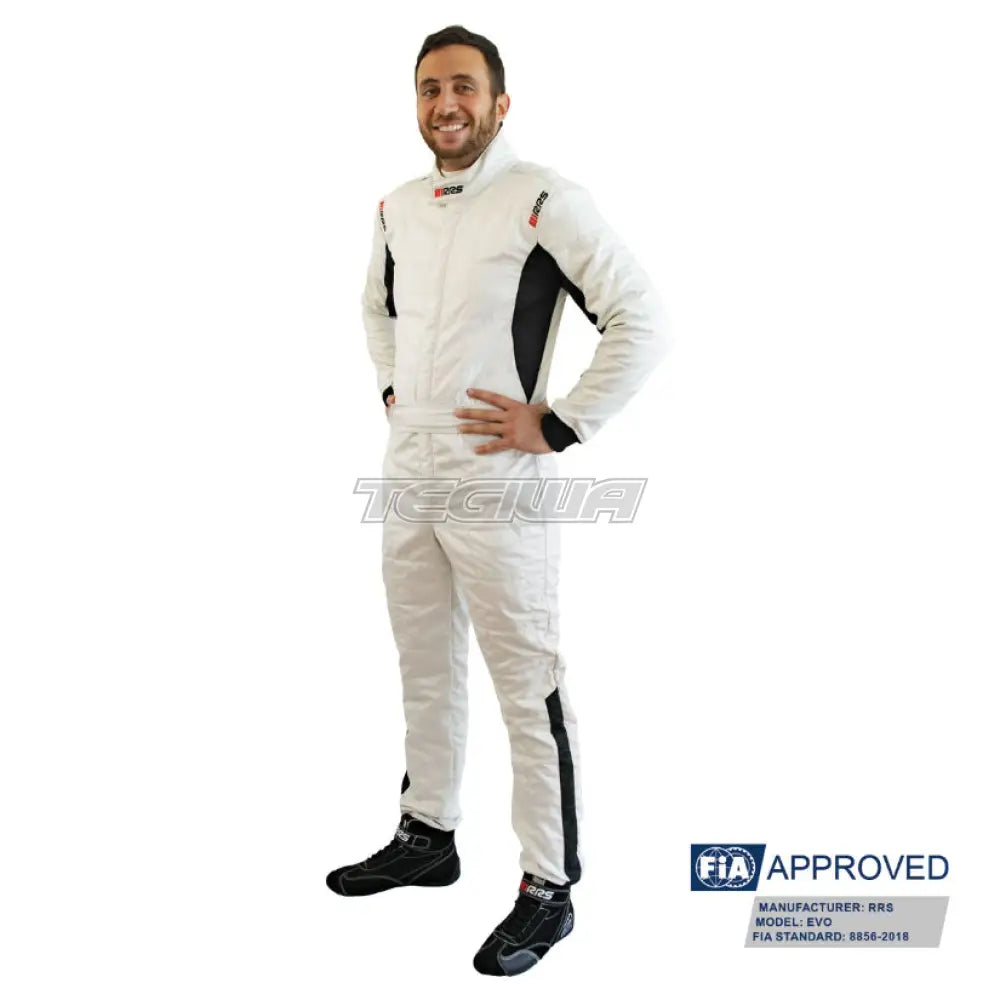 Rrs Diamond Star Race Suit Silver - Fia 8856-2018 Suits