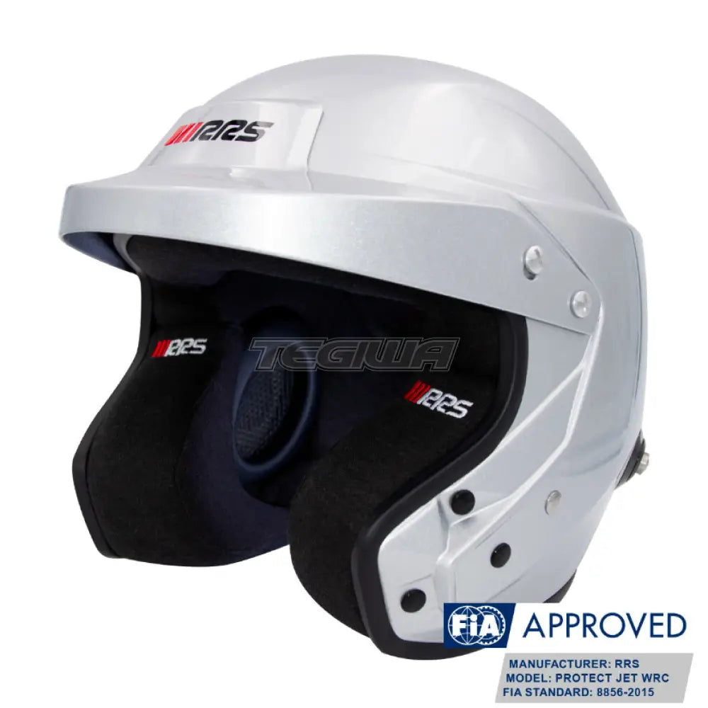 Rrs Fia 8859-2015/Snell Sa2020 Protect Wrc Sport Helmet Grey Helmets