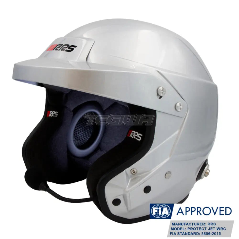 Rrs Fia 8859-2015/Snell Sa2020 Protect Wrc Sport Plus Helmet Grey Helmets