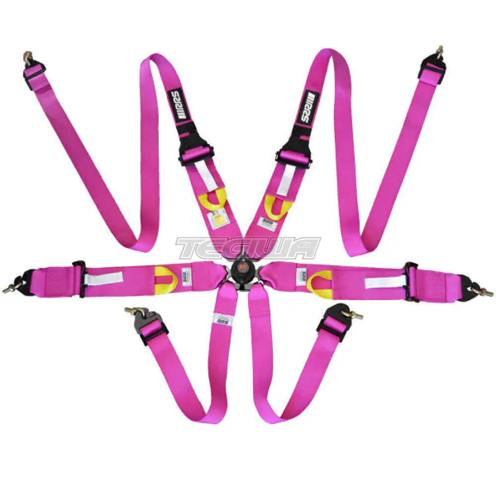 Rrs Fia R6 Hans Harness Pink Harnesses