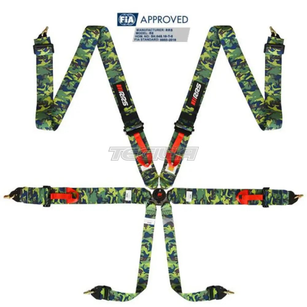 Rrs Fia R6 Harness Camouflage Harnesses