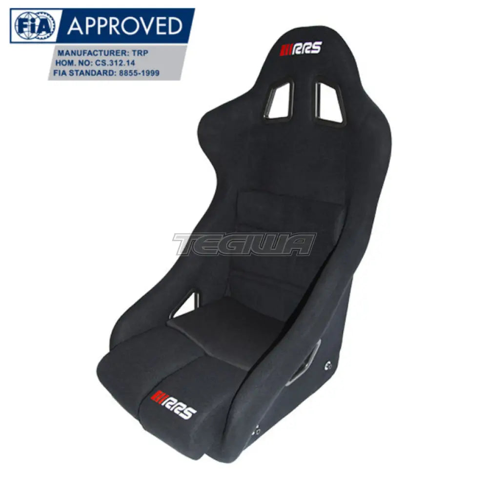 Rrs Fia Tubular Comfort Rst-300 Racing Seat - Black 8855-1999 Seats Rails & Mounts