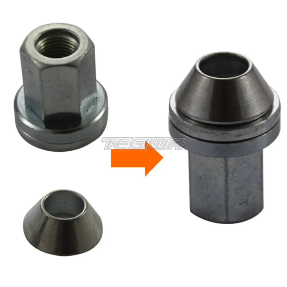 Rrs Flat Nut Adapter To Conical Seat Washers Bolts & Nuts