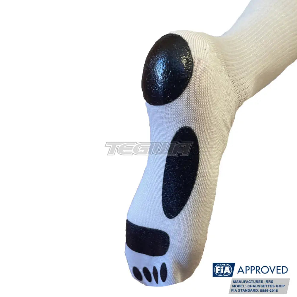 Rrs Grip Max Socks White - Fia 8856-2018 Underwear